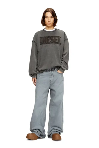 s-boxt-raw-v1 Cotton sweatshirt with appliqué logo s-boxt-raw-v1 Cotton sweatshirt with appliqué logo