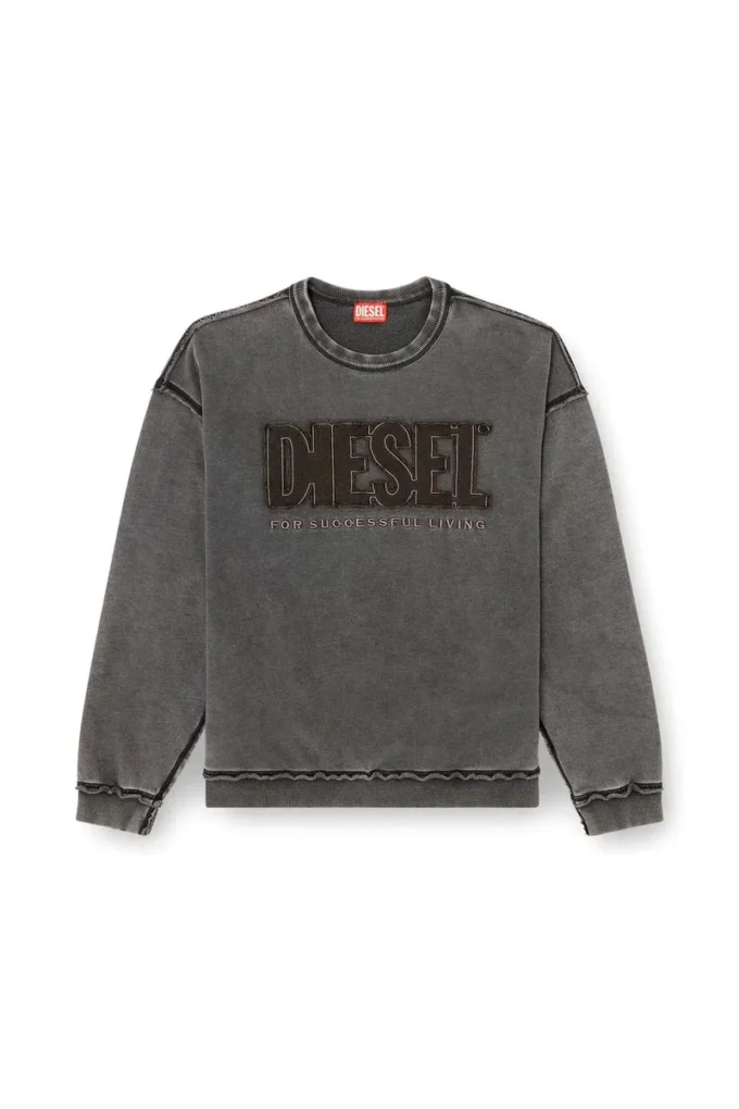 s-boxt-raw-v1 Cotton sweatshirt with appliqué logo s-boxt-raw-v1 Cotton sweatshirt with appliqué logo