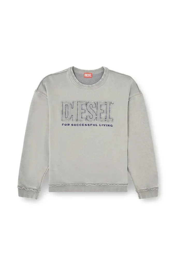 s-boxt-raw-v1 Cotton sweatshirt with appliqué logo s-boxt-raw-v1 Cotton sweatshirt with appliqué logo
