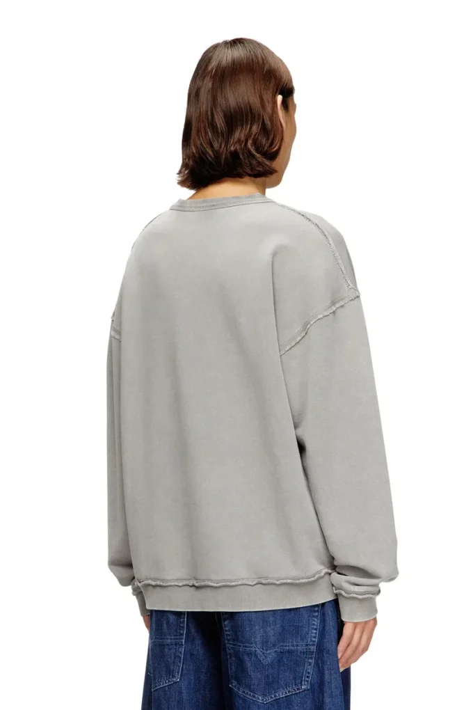 s-boxt-raw-v1 Cotton sweatshirt with appliqué logo s-boxt-raw-v1 Cotton sweatshirt with appliqué logo