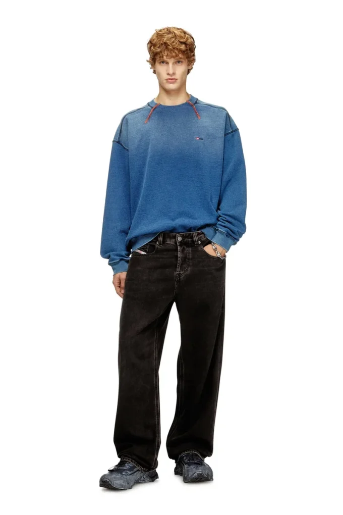 s-crao-boxt Cotton sweater with contrasting stitching s-crao-boxt Cotton sweater with contrasting stitching