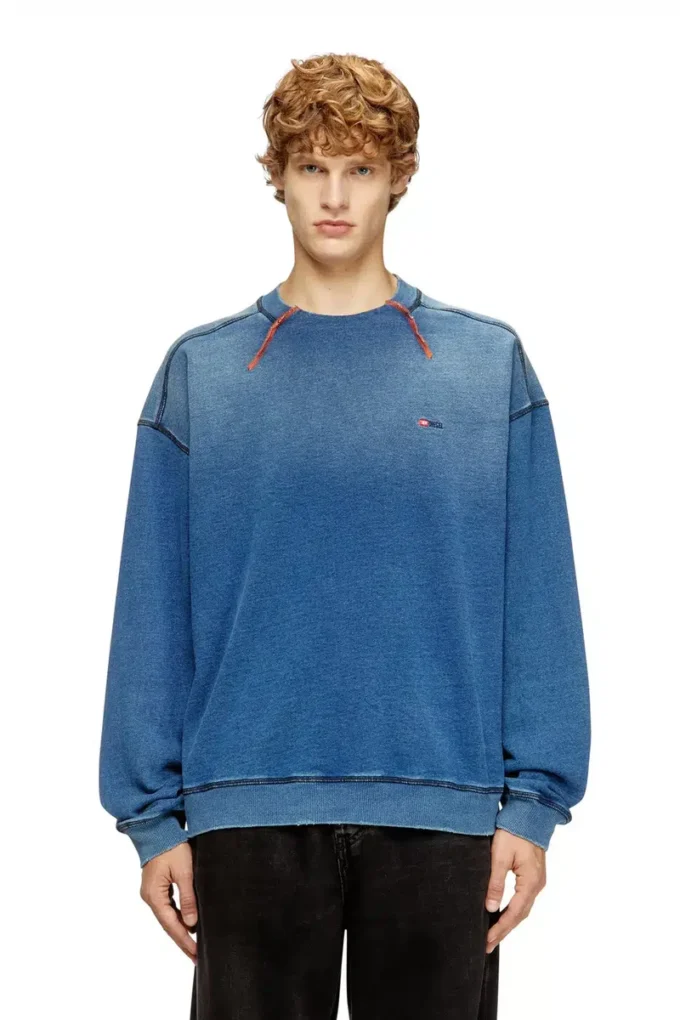s-crao-boxt Cotton sweater with contrasting stitching s-crao-boxt Cotton sweater with contrasting stitching