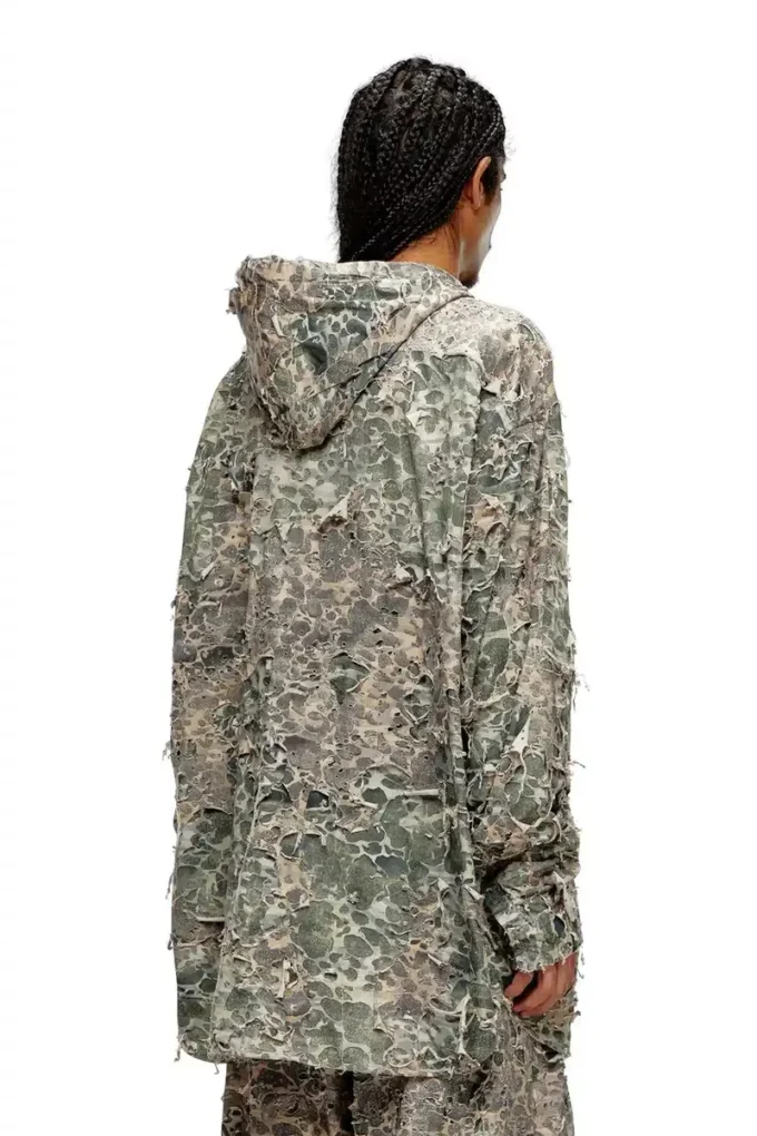 s-dewny-hood-hockk Camo shirt with destroyed finish s-dewny-hood-hockk Camo shirt with destroyed finish