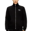 s-ginni-zip-od Zip-up sweatshirt with metallic logo s-ginni-zip-od Zip-up sweatshirt with metallic logo
