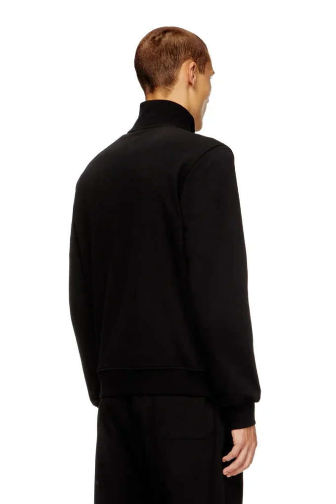 s-ginni-zip-od Zip-up sweatshirt with metallic logo s-ginni-zip-od Zip-up sweatshirt with metallic logo