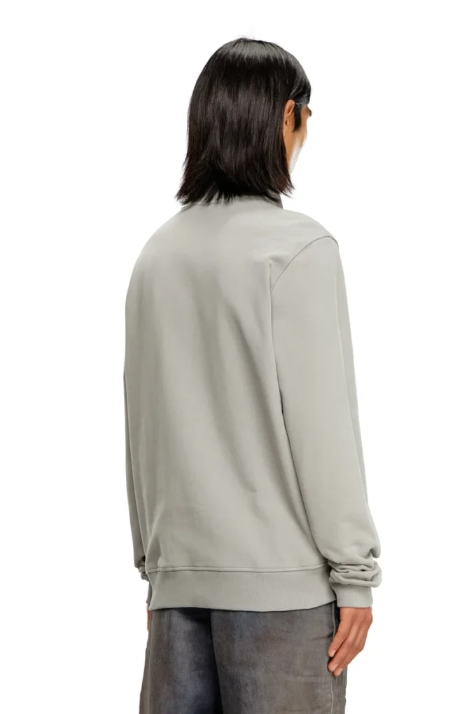 s-ginni-zip-od Zip-up sweatshirt with metallic logo s-ginni-zip-od Zip-up sweatshirt with metallic logo