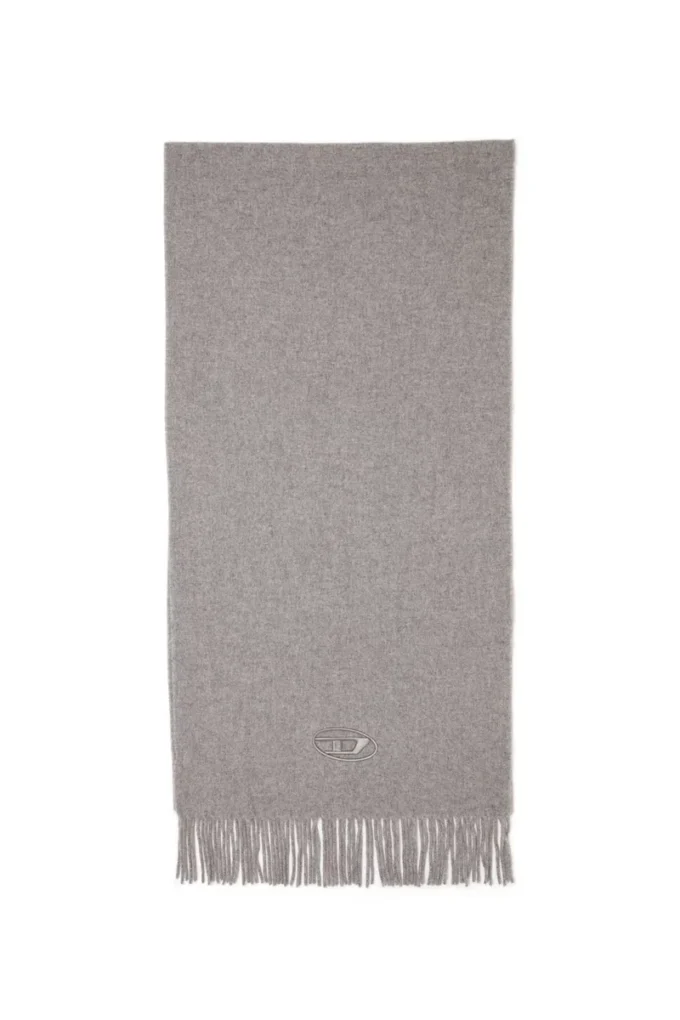 s-imon-d-long Wool-blend scarf with fringed edges s-imon-d-long Wool-blend scarf with fringed edges
