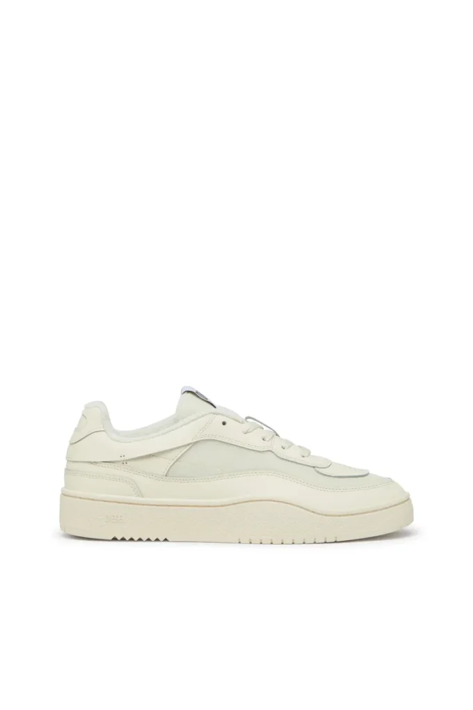 s-oval skate low S-Oval Skate-Fabric-panelled leather sneakers s-oval skate low S-Oval Skate-Fabric-panelled leather sneakers