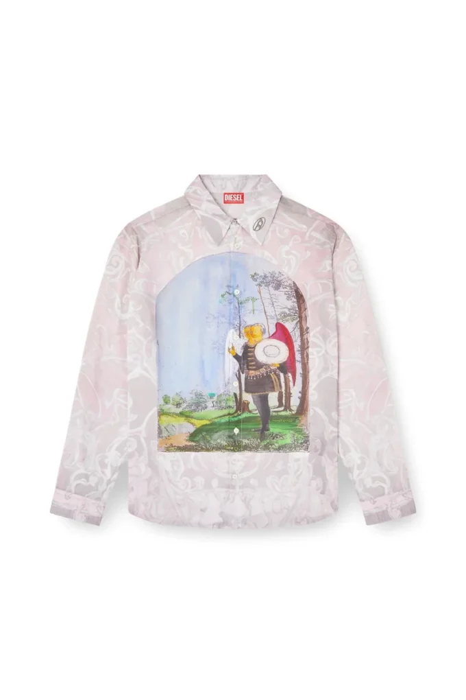 s-simply-a-ajfw Shirt with medieval print s-simply-a-ajfw Shirt with medieval print