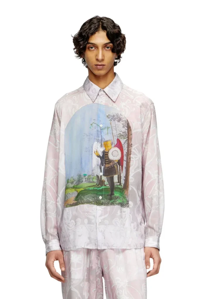 s-simply-a-ajfw Shirt with medieval print s-simply-a-ajfw Shirt with medieval print
