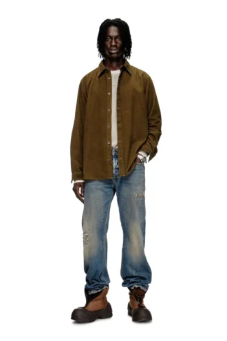 s-simply-ajfq Cotton shirt with embroidery on the collar s-simply-ajfq Cotton shirt with embroidery on the collar