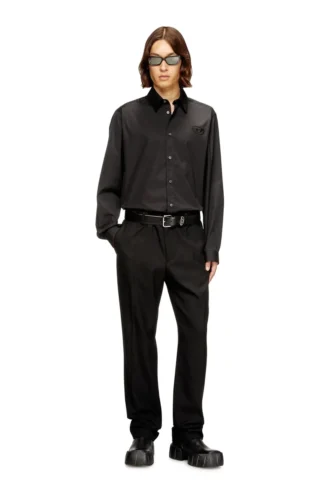 s-simply-gsbh Stretch poplin shirt with embroidery s-simply-gsbh Stretch poplin shirt with embroidery