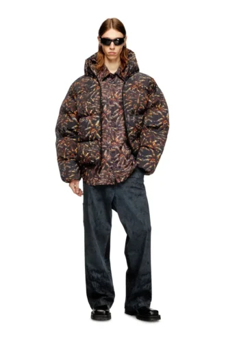 s-simply-spider-pjbk Lyocell shirt with all-over print s-simply-spider-pjbk Lyocell shirt with all-over print