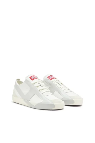 s-slante-d low S-Slante-D-Sneakers in suede and leather with D logo s-slante-d low S-Slante-D-Sneakers in suede and leather with D logo