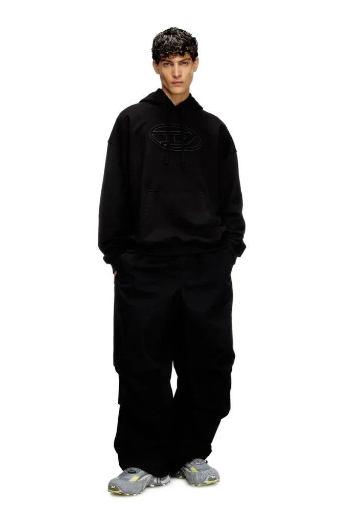 s-ummer-bigoval Hoodie with embossed Oval D s-ummer-bigoval Hoodie with embossed Oval D