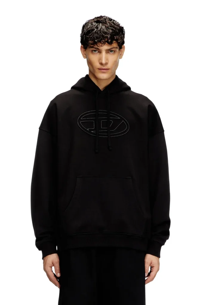 s-ummer-bigoval Hoodie with embossed Oval D s-ummer-bigoval Hoodie with embossed Oval D