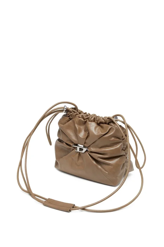 scrunch-d bucket Scrunch-D-Bucket bag in shiny wrinkled leather scrunch-d bucket Scrunch-D-Bucket bag in shiny wrinkled leather