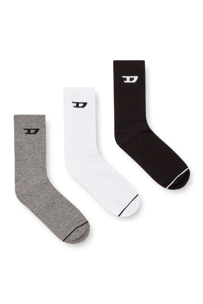 skm-d-tennis-crew-17,5 Three-pack ribbed socks with D logo skm-d-tennis-crew-17,5 Three-pack ribbed socks with D logo