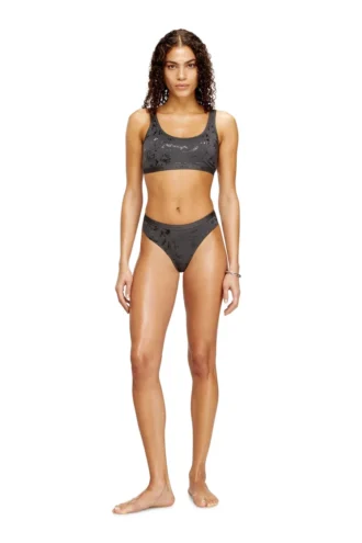 stars-gft Thong in metallic-effect stretch cotton stars-gft Thong in metallic-effect stretch cotton