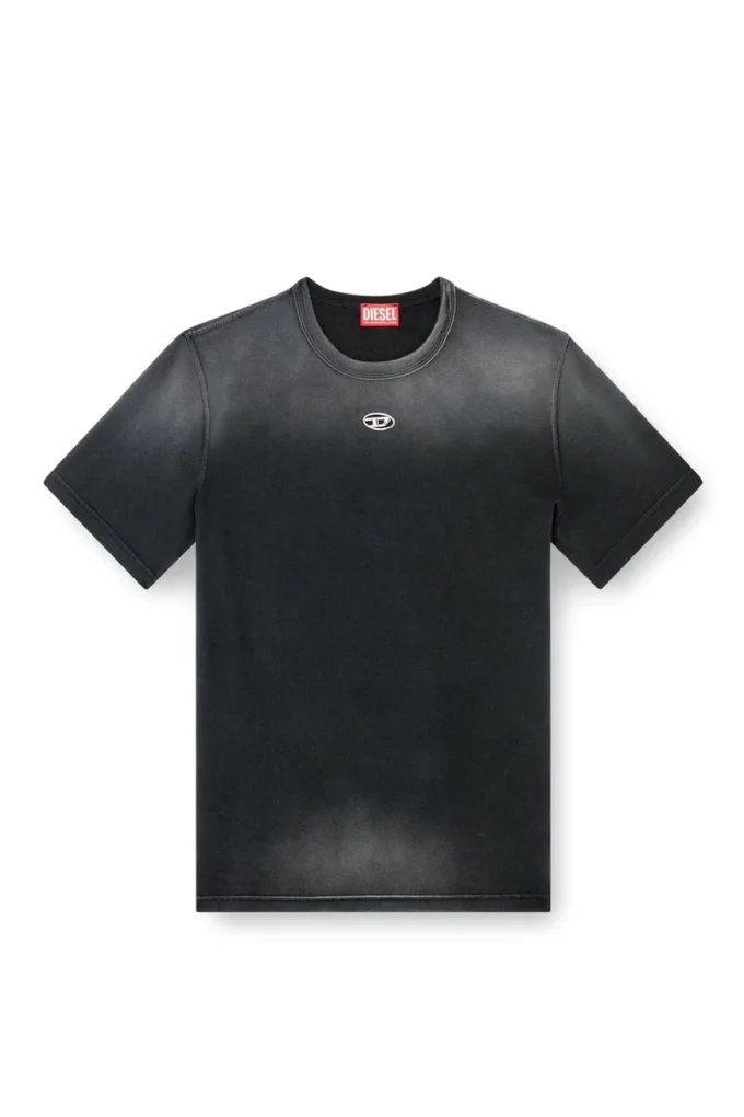 t-adjust-t1 Faded T-shirt with cut-out Oval D t-adjust-t1 Faded T-shirt with cut-out Oval D