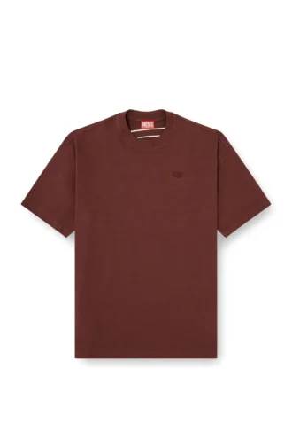 t-boggy-megoval-d T-shirt with maxi oval D embroidery t-boggy-megoval-d T-shirt with maxi oval D embroidery