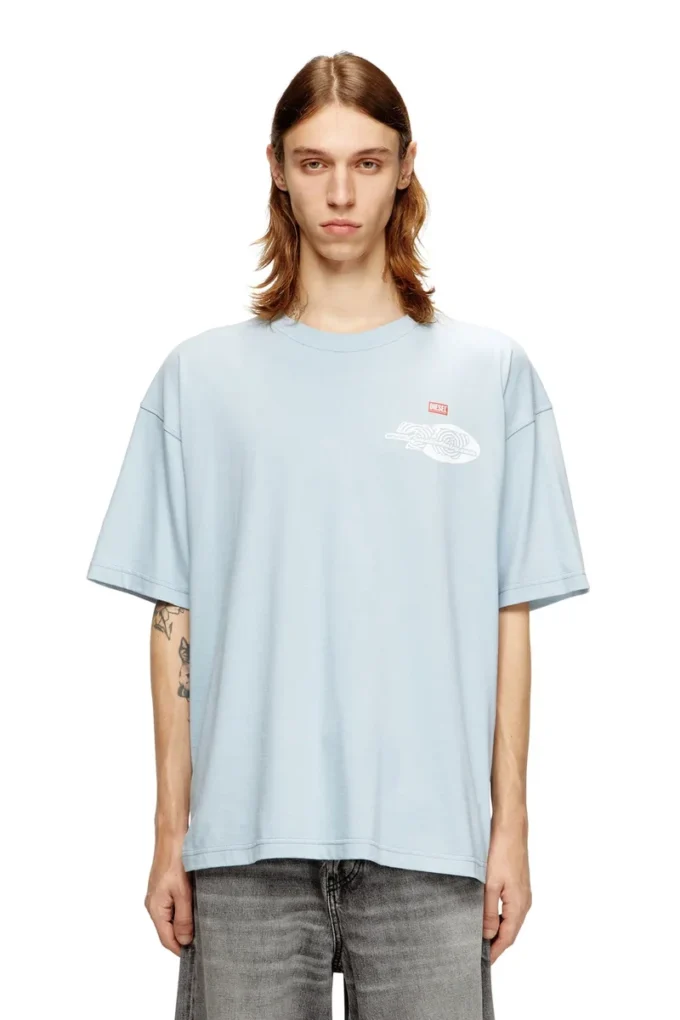 t-boxt-t23 Cotton T-shirt with graphic print t-boxt-t23 Cotton T-shirt with graphic print