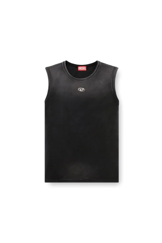 t-brico-new Faded tank top with cut-out Oval D t-brico-new Faded tank top with cut-out Oval D