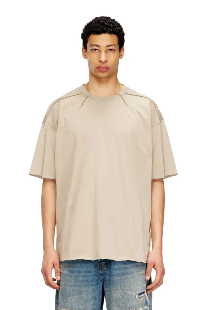 t-crahor-boxt-t1 Cotton T-shirt with micro embroidery t-crahor-boxt-t1 Cotton T-shirt with micro embroidery