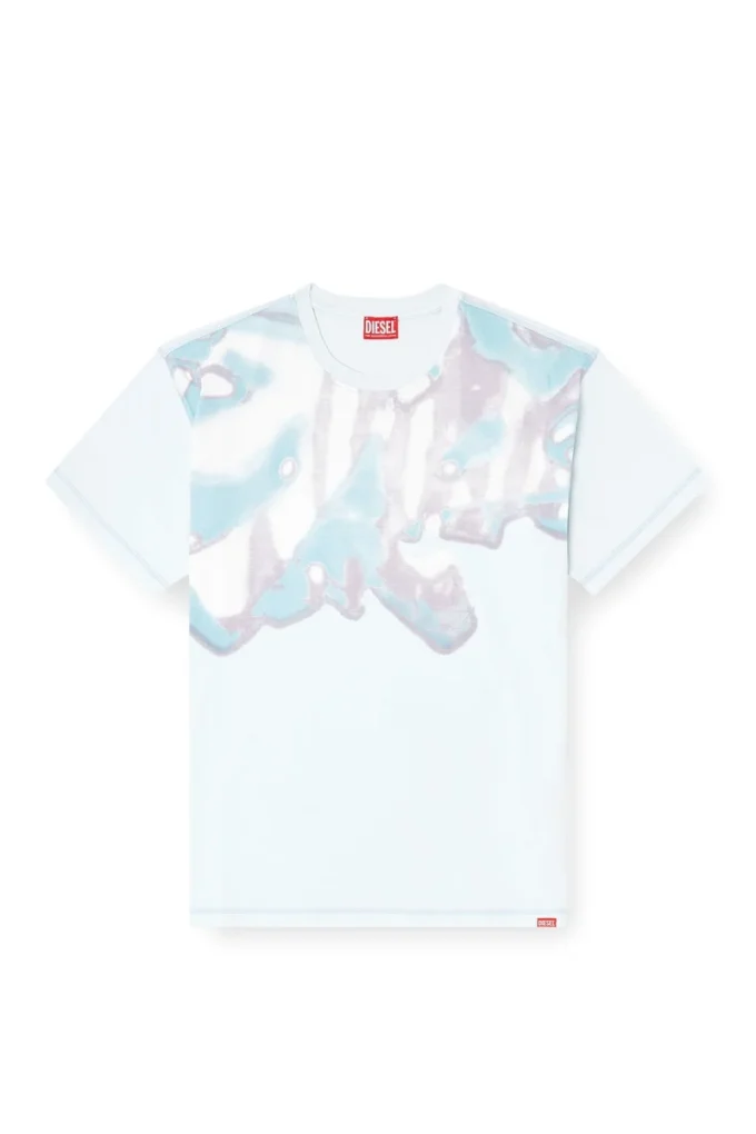 t-gaspard-ihbj T-shirt with faded graphic print t-gaspard-ihbj T-shirt with faded graphic print