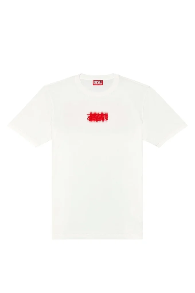 t-just-n4 Logo-flocked T-shirt in organic cotton t-just-n4 Logo-flocked T-shirt in organic cotton