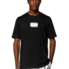 t-just-n4 Logo-flocked T-shirt in organic cotton t-just-n4 Logo-flocked T-shirt in organic cotton