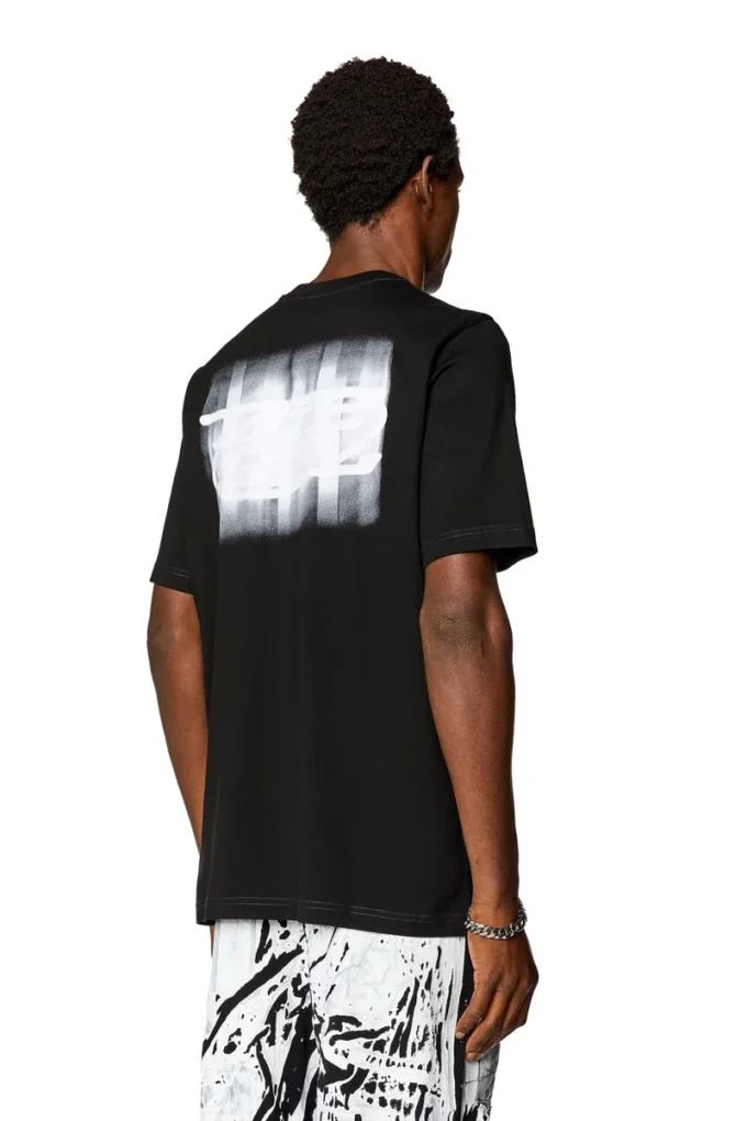 t-just-n4 Logo-flocked T-shirt in organic cotton t-just-n4 Logo-flocked T-shirt in organic cotton