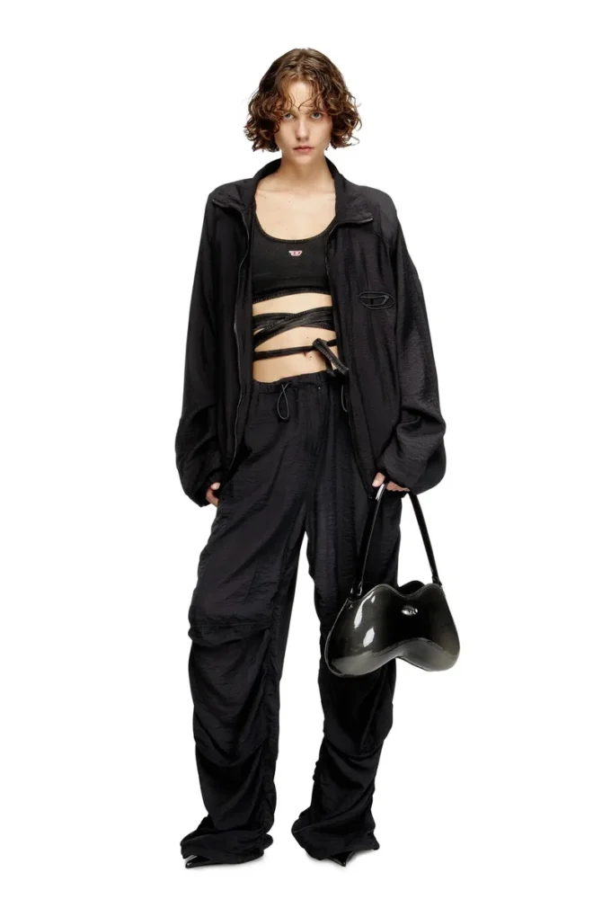 t-leya-tail-r1 Denim-look vest top with wrap ties t-leya-tail-r1 Denim-look vest top with wrap ties