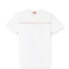 t-norm-piping T-shirt with contrast piping t-norm-piping T-shirt with contrast piping