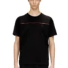 t-norm-piping T-shirt with contrast piping t-norm-piping T-shirt with contrast piping