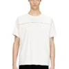 t-norm-piping T-shirt with contrast piping t-norm-piping T-shirt with contrast piping