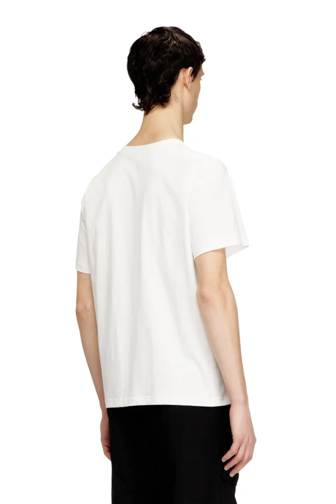 t-norm-piping T-shirt with contrast piping t-norm-piping T-shirt with contrast piping