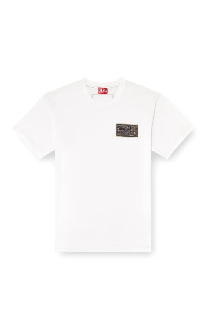 t-norm-t3 T-shirt with camo logo patch t-norm-t3 T-shirt with camo logo patch
