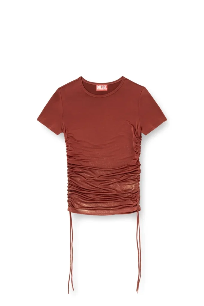 t-rey Jersey top with drawstring sides t-rey Jersey top with drawstring sides