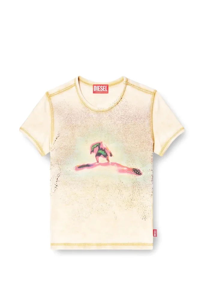 t-uncuties-long-s10 Slim T-shirt with rhinestones t-uncuties-long-s10 Slim T-shirt with rhinestones
