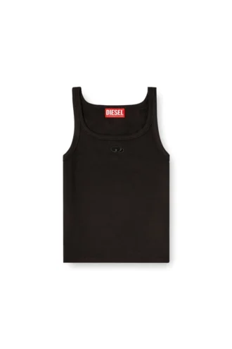 t-wife-od Slim tank top with laser-cut Oval D t-wife-od Slim tank top with laser-cut Oval D